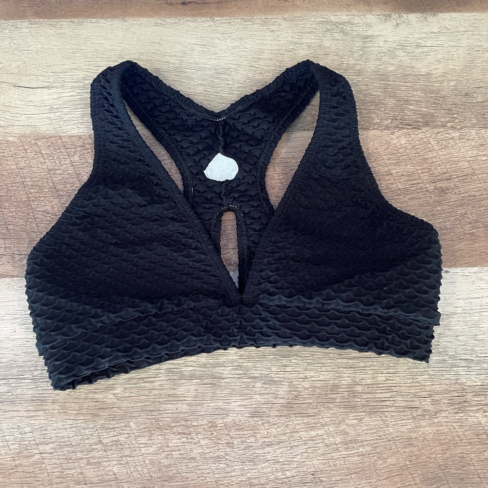 Booty by Brabants black sports bra